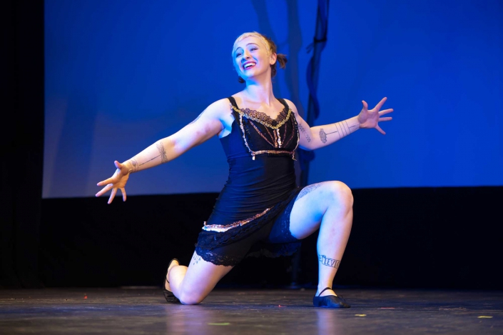 necca-brattleboro-reformer-january-2015-FEAT photo of Chloe Wailer performing at the circus spectacular