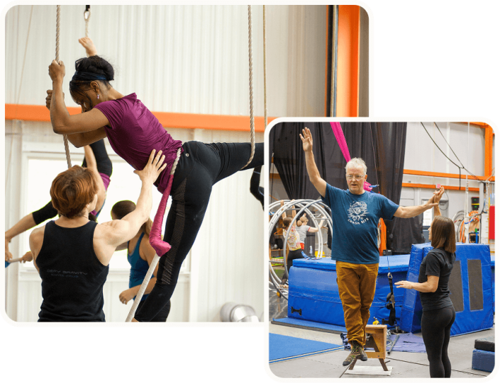 Adult Circus Classes - New England Center for Circus Arts